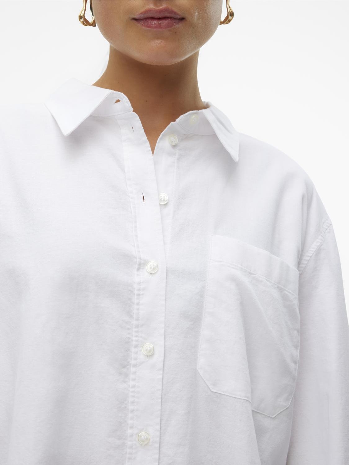 VMIDA Shirt - Bright White - VERO MODA & VILA Bergvik